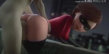 Mrs. Incredible (elastigirl) compilation