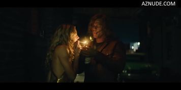 Shailene Woodley Breasts Scene  in Motor City