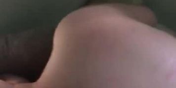 Young slut gets pounded by chubby boy