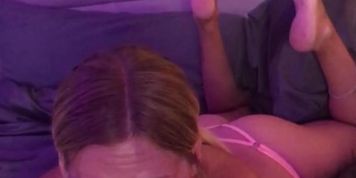 Horny Mother Sucks Big Cock