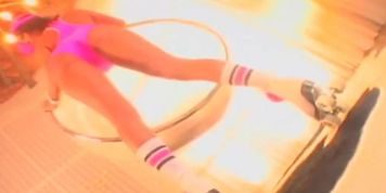 Jezebelle Bond in Rollerskates