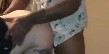 Black Dick Screw For Slutwife Sailory