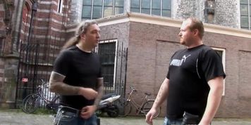Real amsterdam prostitute swallows tourist load