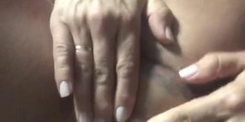 Big clit of perfect female bodybuilder 