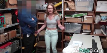 Daisy gets banged by horny mall cop with a big cock
