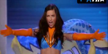 Adriana Lima Underwear Scene  in The Victoria'S Secret Fashion Show 2011
