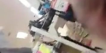 Cum for Teen in Store