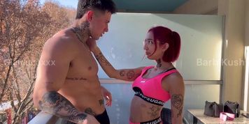 ***FUCKING W/ MY PERSONAL TRAINER*** This y0ung and huge gu.. by barbikush from OnlyFans | Coomer