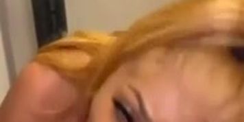 Beautiful ebony nurse wanted to screw before she went to work