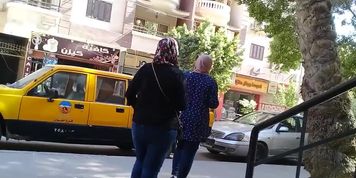 Two Egyptian teen with big asses
