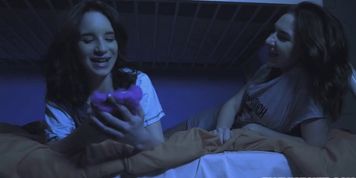 Lily wants to fuck and stepdad is there