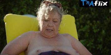 Noni Hazlehurst Breasts Scene  in The End