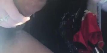 Skinny White Girls Sucks Bbc In The Back Of The Car