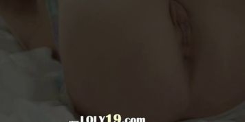 fairhair angel fingering snatch in white - video 2 (Krystal Boyd)