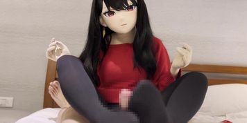 Kigurumi Yor Footjob