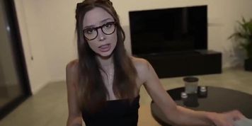 Hope Heaven POV Sex Tape With Her Customer