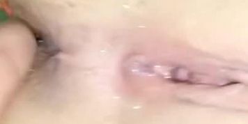 Wife&rsquo;s hot wet pussy and cream pie