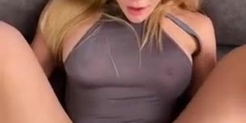 Crotchless swimsuit