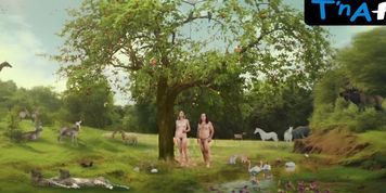 Llewellyn Reichman Breasts,  Bush Scene  in Eden 3030