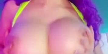 O.K OF - Yellow Fishnet Lingerie JOI
