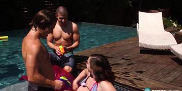 DP Pool Party - Robby Echo (Amanda Logue, Boy fucks, Codey Steele, Milly Marks, Stroke It, Sunny Day)