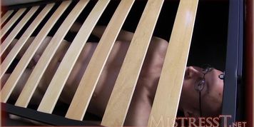 Cuckold Hubby Prison Bed