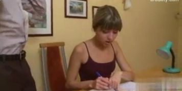 Gina Gerson with her tutor