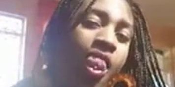 East African girl dancing again (Money Maker)