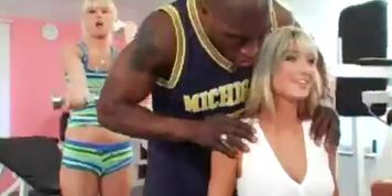 Ultra Hot Black On Blond Euro Orgy Part 1! (Eva Delage, Getty Cute, Mariah Koenig, Sara Del Rey, Sarah Dark)