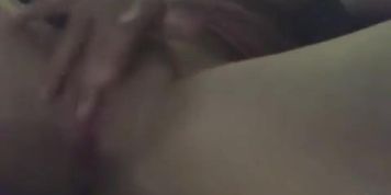 Dissolute chick does dirty things on webcam