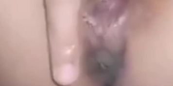 Fingering while alone