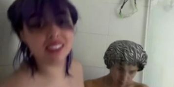 AC | A Couple Of Friends Having Fun at Shower