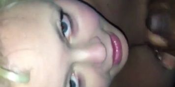 First time black dick for this white teen - video 1