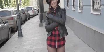 Jeny Smith pantyhose fire walking