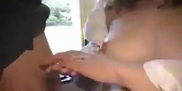 Amateur French creamy gangbang