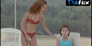 Hyun-Jung Kim Bikini Scene  in Bloody Beach