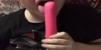Emo Girl Cums Again