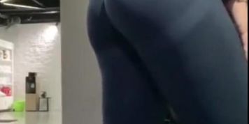 ?APG LONG-01? TEEN ASIA GIRL GYM SWEET ASS AMATEUR YOGA PANTS