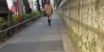 Elegant Japanese brunette is having sharking affair with some kinky chap