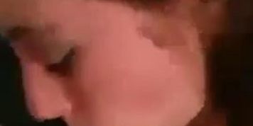 Teen blowing dick