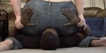 Jeans bbw facesit