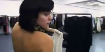 Lily Allen flashes her tits (Zena Little)