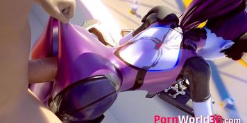 Overwatch Widowmaker with Gorgeous Body Gets Fucks and Creampied