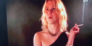 Addicted Blonde Loves Smoking and Won&rsquo;t Quit