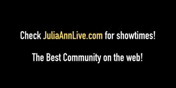 Blow Job Queen Milf Julia Ann Gets A Load of Cum! (Julias Ann)
