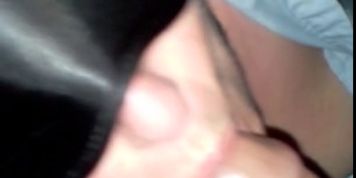 Swallowing my cum like a good slut should