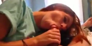Amateur Redhead Blowjob CIM
