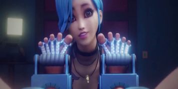 Jinx Is Tickeling Akali