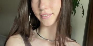 Horny Girlfriend Teases And Plays With Her Pierced Nipples - Minnieoliver (Nubiles)