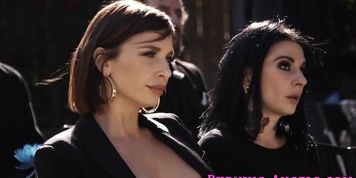 Tattooed kinky slut sucks and gets fucked